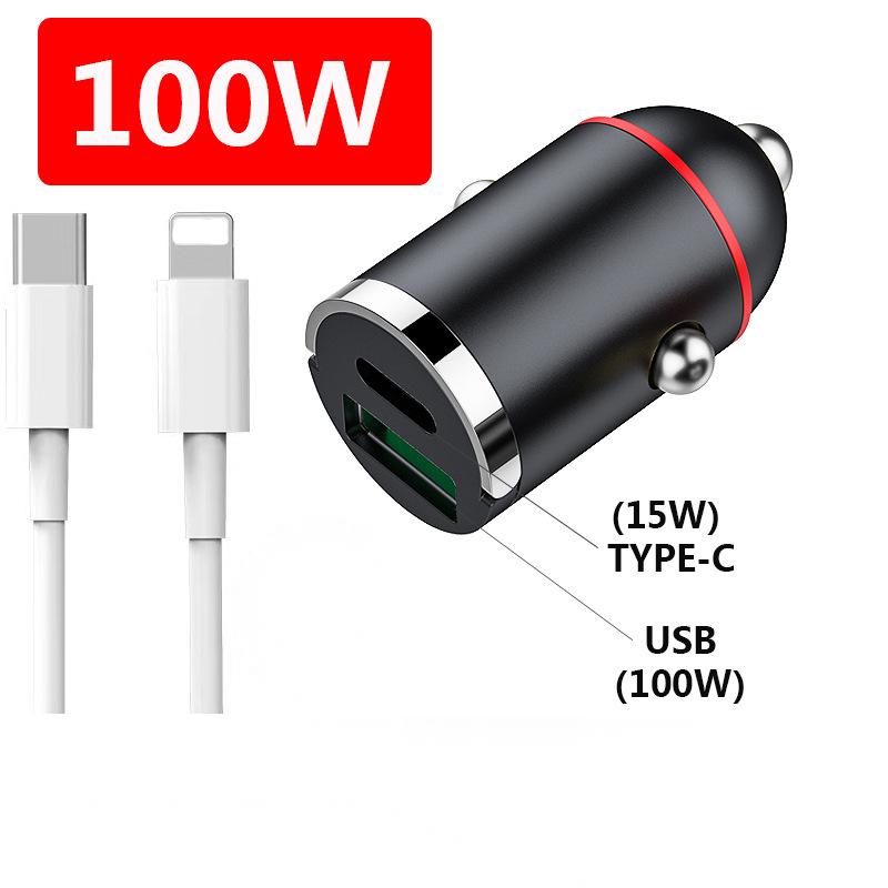 🔥40 % de réduction jusqu'à épuisement des stocks !🎉Chargeur rapide compact avec 2 ports pour la voiture