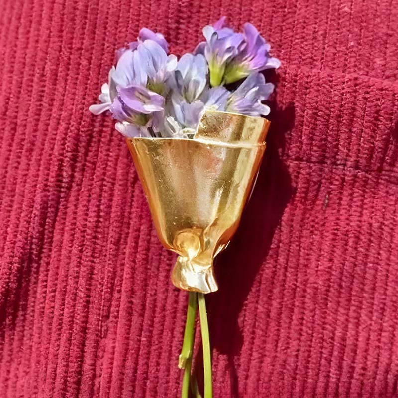 ✨🌷Broche fleur à porter