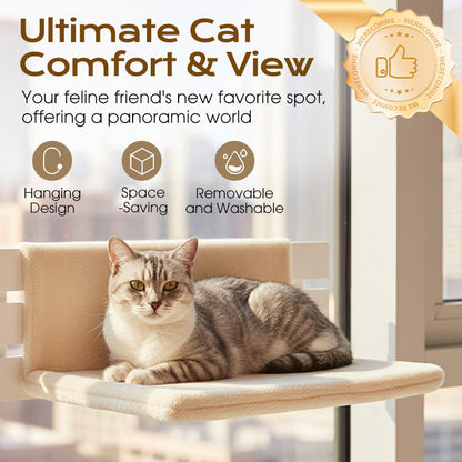 Lit Suspendu pour Chat en Forme de L