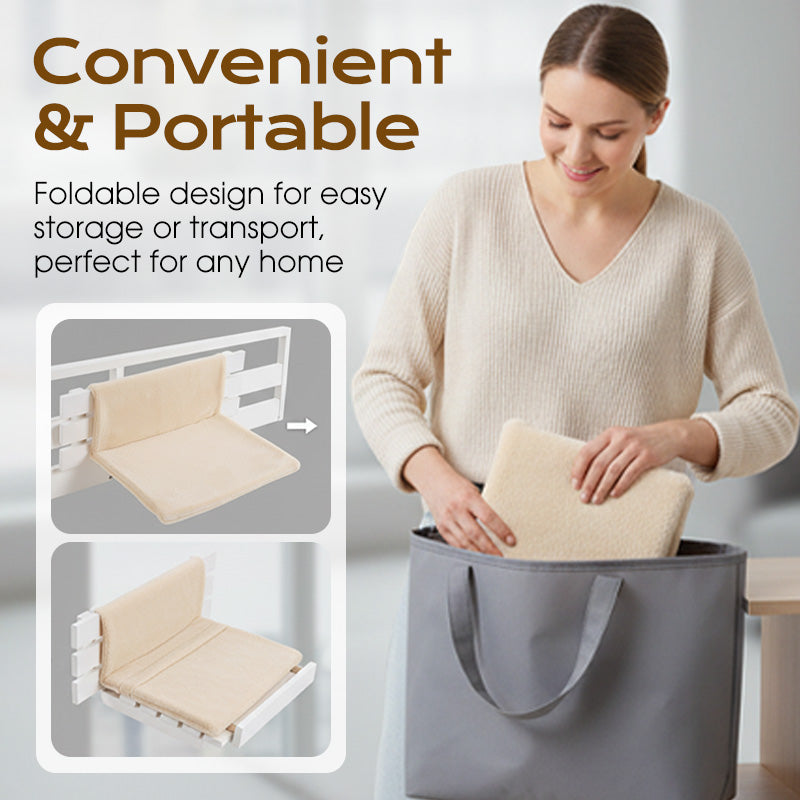 Lit Suspendu pour Chat en Forme de L