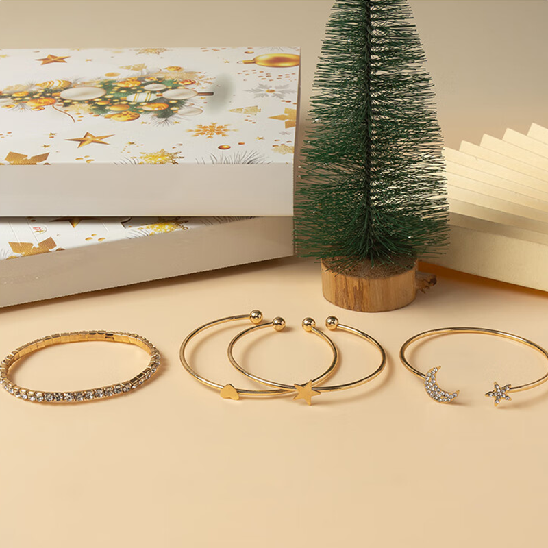 Ensemble de bijoux de Noël 24-Grid