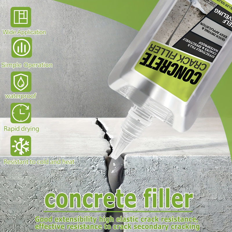 Mastic imperméable pour fissures toutes surfaces