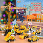 🚗 60% DE RÉDUCTION! 🎁 CALENDRIER DE L'AVENT GARÇON - 24 Jours de Chantier Miniature, Véhicules Alliés avec Outils Réalistes 👷🔧