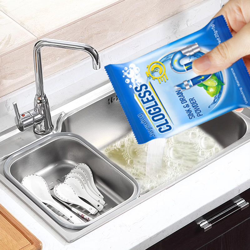 Cadeau pratique - Poudre nettoyante pour déboucher les canalisations de cuisine