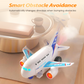 🎁 60% OFF MAINTENANT ! 🎅 Robot Avion Électrique 2-en-1 - Transformable & Télécommande, Parfait pour Enfants et Cadeaux de Noël ✨
