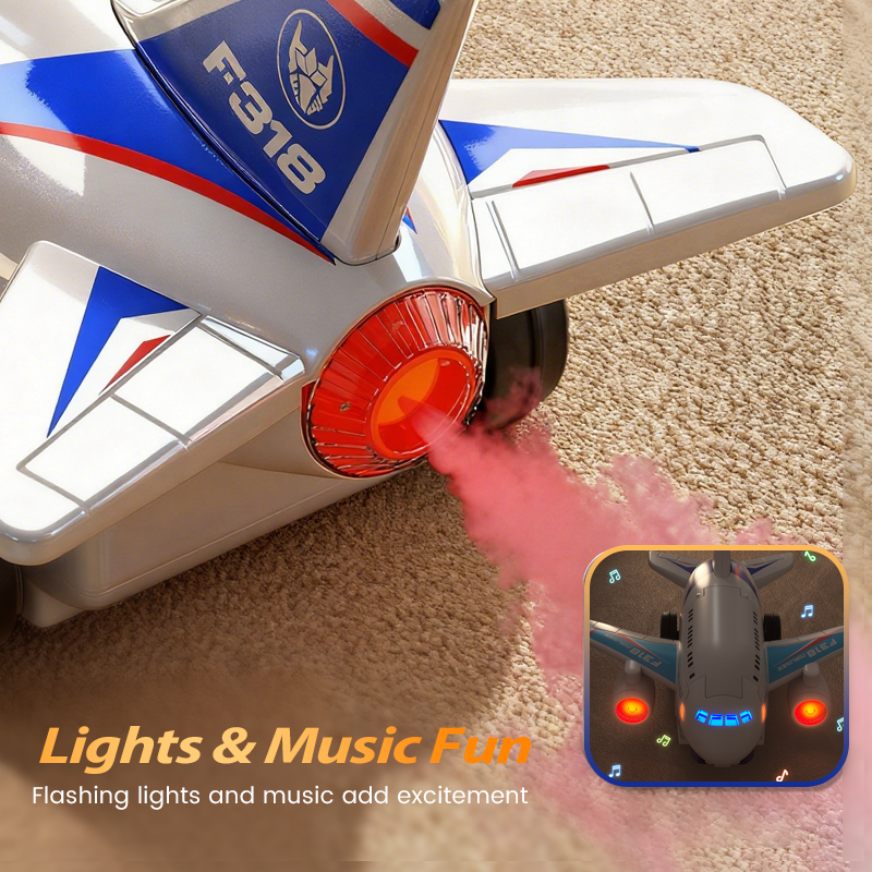 🎁 60% OFF MAINTENANT ! 🎅 Robot Avion Électrique 2-en-1 - Transformable & Télécommande, Parfait pour Enfants et Cadeaux de Noël ✨