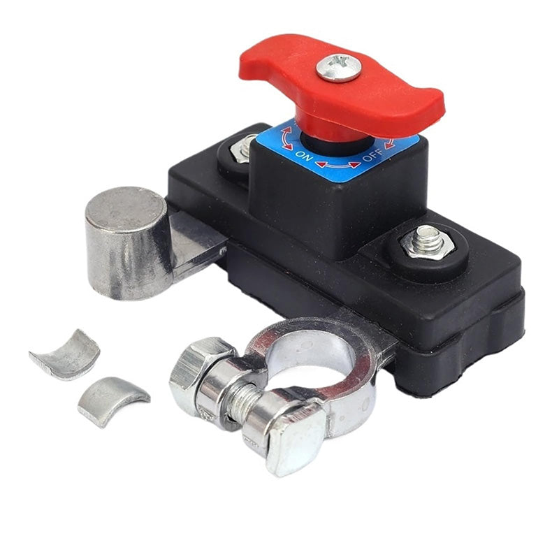 📢📢50 % de réduction !!! 🎅 Interrupteur de Déconnexion Batterie Voiture - 12V-24V Compatible, Coque Ignifuge, Urgence et Maintenance ⚡🚘