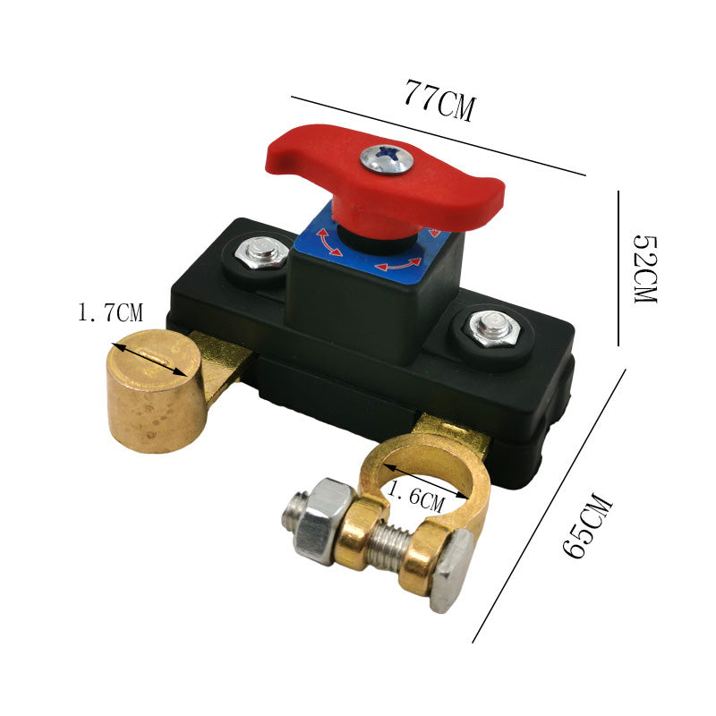 📢📢50 % de réduction !!! 🎅 Interrupteur de Déconnexion Batterie Voiture - 12V-24V Compatible, Coque Ignifuge, Urgence et Maintenance ⚡🚘
