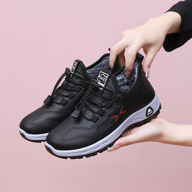 Chaussures de marche chaudes et antidérapantes pour femmes