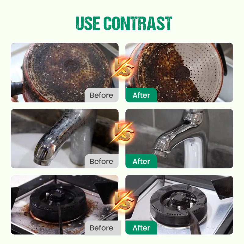 Film Nettoyant pour les Taches Noires au Fond des Casseroles