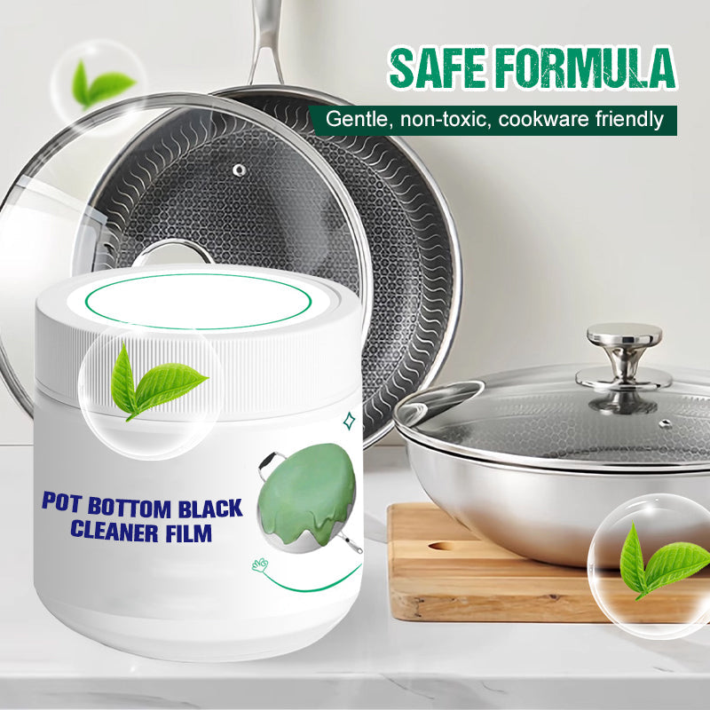 Film Nettoyant pour les Taches Noires au Fond des Casseroles