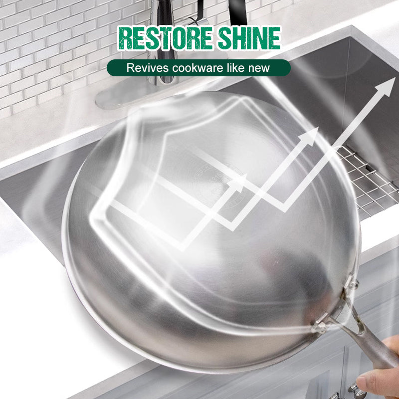 Film Nettoyant pour les Taches Noires au Fond des Casseroles