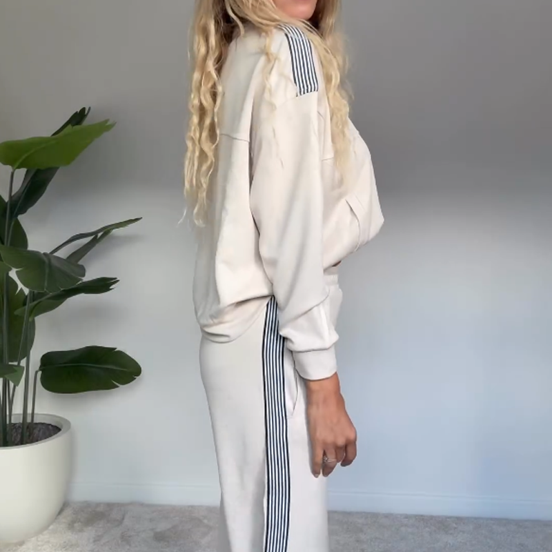 Ensemble deux pièces décontracté pour femmes