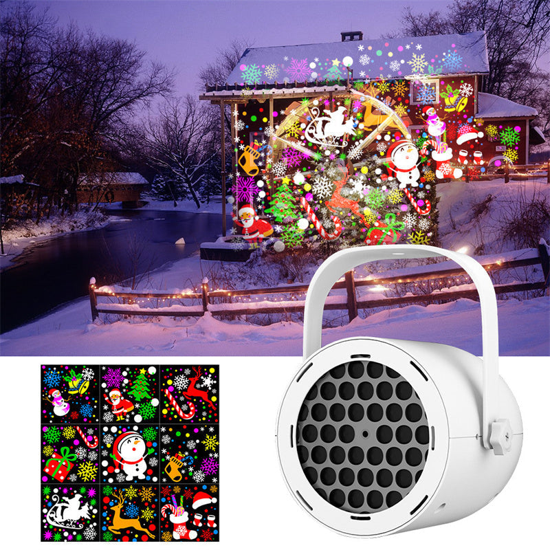 🔥Hot Sale🔥 Projecteur lumineux de Noël USB avec 16 motifs