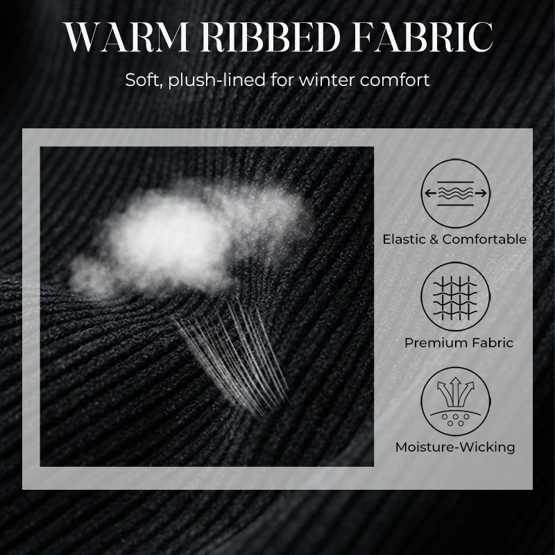 💥Soldes de Noël 50 % de réduction💥Pantalons chauds à taille haute et doublure en peluche pour femmes👖