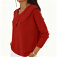 Pull tricoté à col marin pour femme