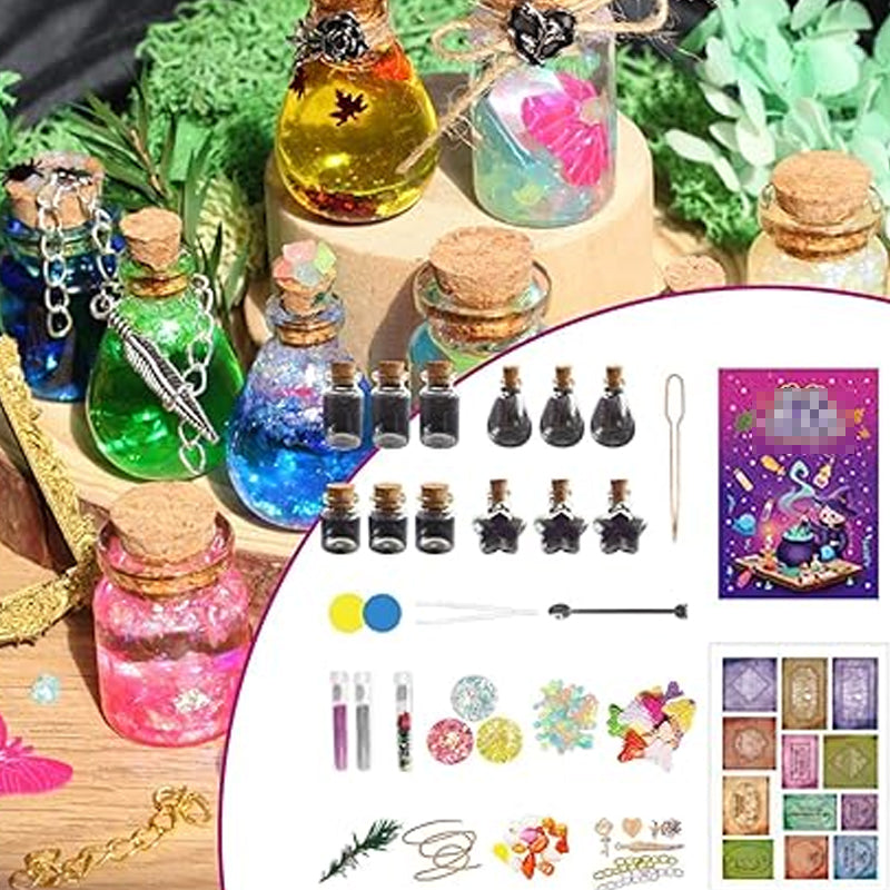 🔥Offres spéciales - Kit de fabrication de potions magiques pour enfants