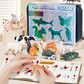 🔥 50% DE RÉDUCTION ! ✨ Jouets Assemblage Insectes & Animaux - 3 Niveaux de Difficulté, Matériaux Non Toxiques, Pédagogique 🎨⚙️