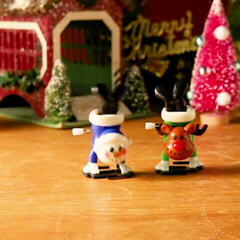 🎅Cadeau de Noël 2025🎁Jouets à remontoir de Noël