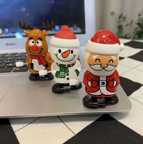 🎅Cadeau de Noël 2025🎁Jouets à remontoir de Noël