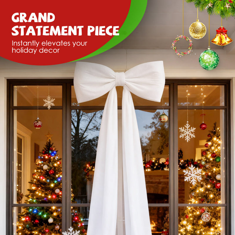 Grand nœud de Noël pour décoration