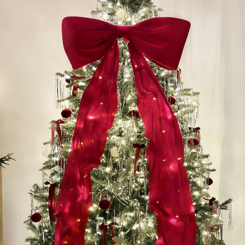 Grand nœud de Noël pour décoration