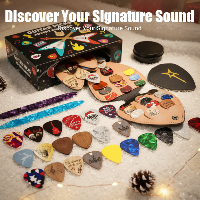 🔥VENTE LIMITÉE 50 % DE RÉDUCTION🔥Calendrier de l’Avent de 24 Jours avec Médiators de Noël