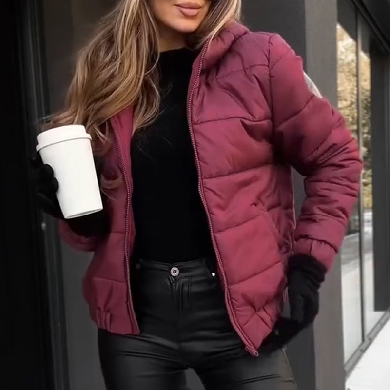 🔥 50% DE RÉDUCTION LIMITÉE ! ✨Veste chaude à capuche décontractée pour femme