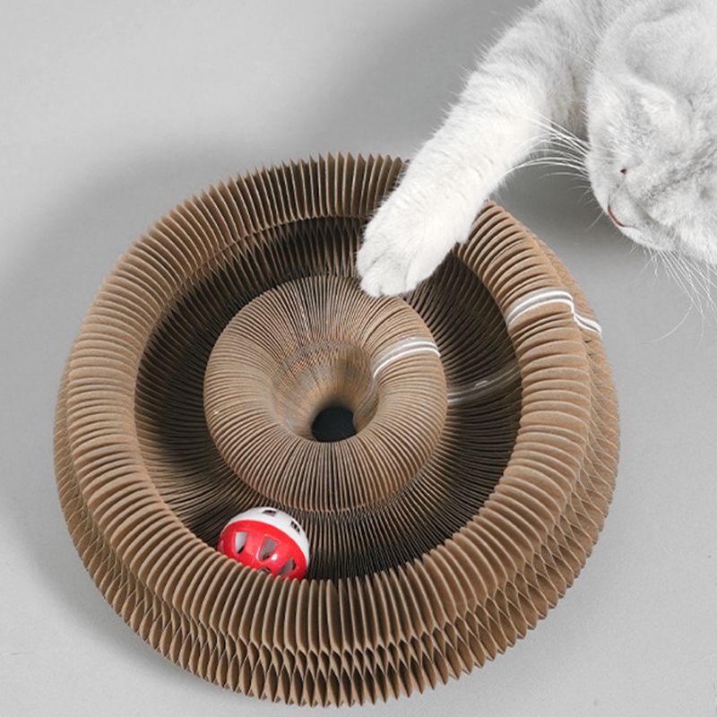 Griffoir accordéon magique pour chat