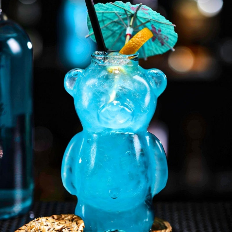 ✨DERNIER JOUR DE PROMOTION Adorable tasse en verre Clear Bear