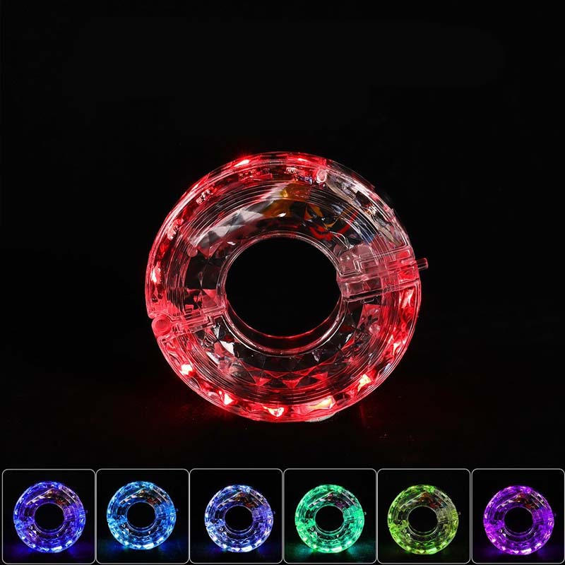 ✨ Éclairage LED pour moyeu de roue de vélo pour la conduite de nuit