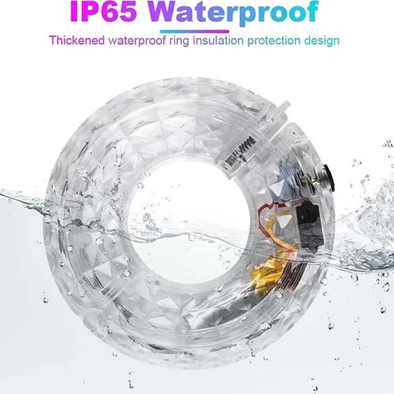 ✨ Éclairage LED pour moyeu de roue de vélo pour la conduite de nuit