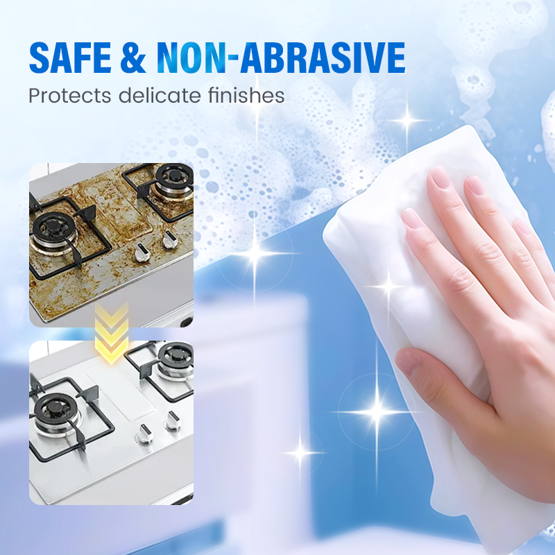 Nettoyant professionnel pour l'acier inoxydable, pour la maison et la cuisine