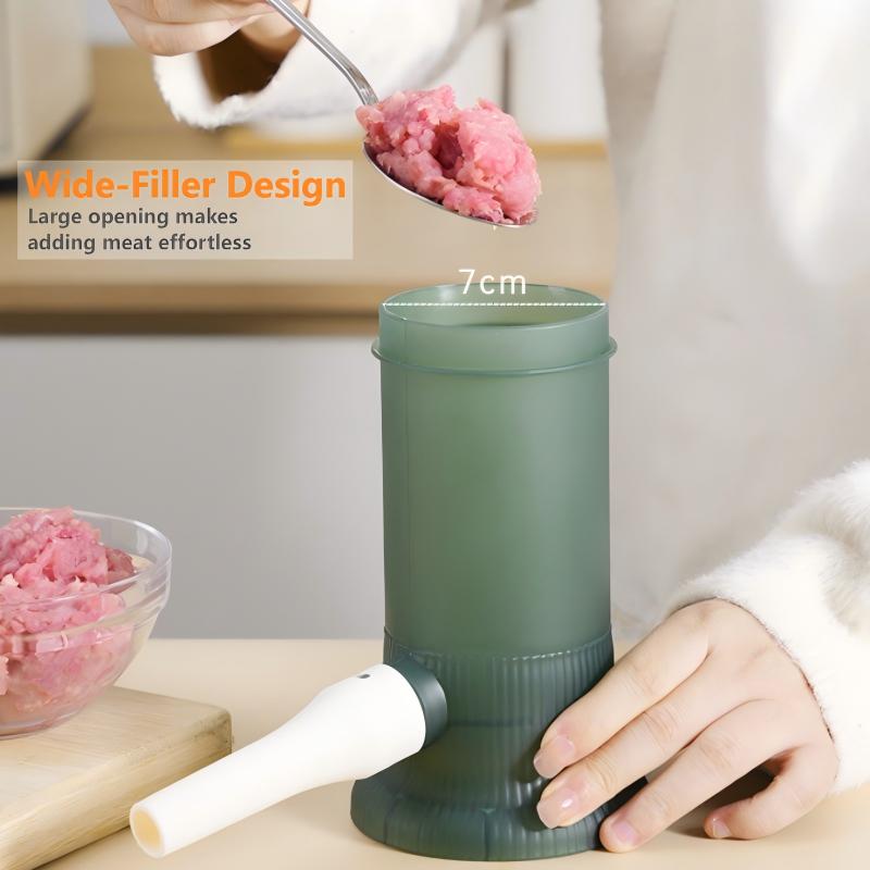 🌭 50% de réduction ! Machine à Saucisses Manuel – Embossage Facile & Nettoyage Rapide, Parfaite pour Cuisine Familiale 🏠✨