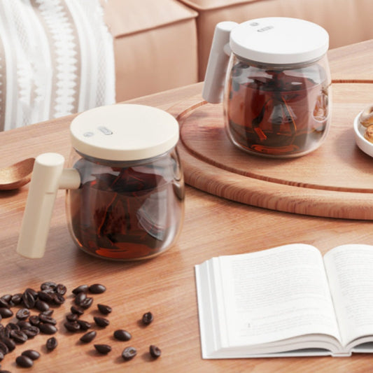 📢 60 % de réduction !!! ✨ Mug à café électrique portable avec agitateur – Mélange en une seule touche, recharge rapide & facile à nettoyer 🌟☕