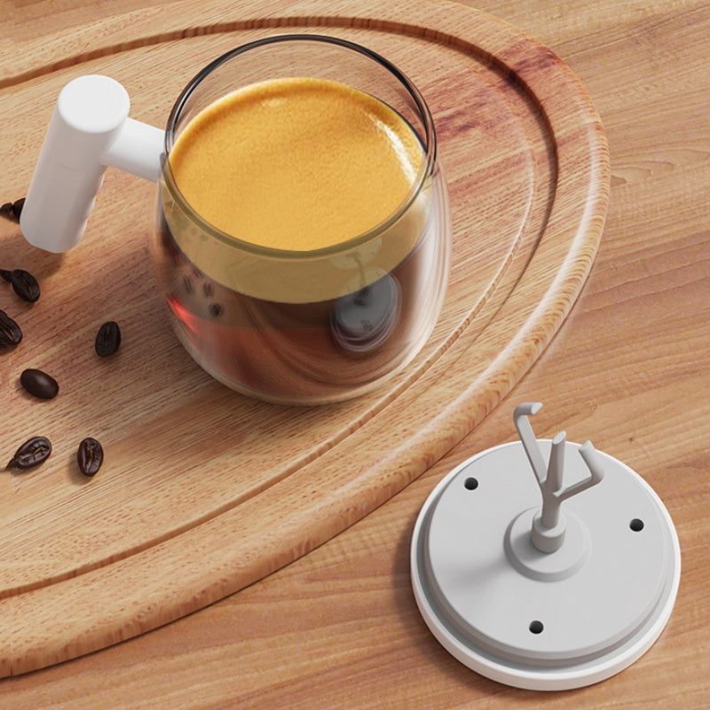 📢 60 % de réduction !!! ✨ Mug à café électrique portable avec agitateur – Mélange en une seule touche, recharge rapide & facile à nettoyer 🌟☕