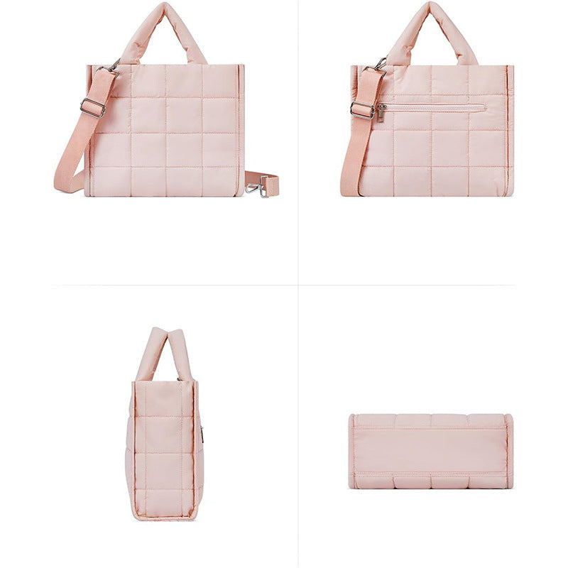 Sac fourre-tout matelassé léger et imperméable pour femmes