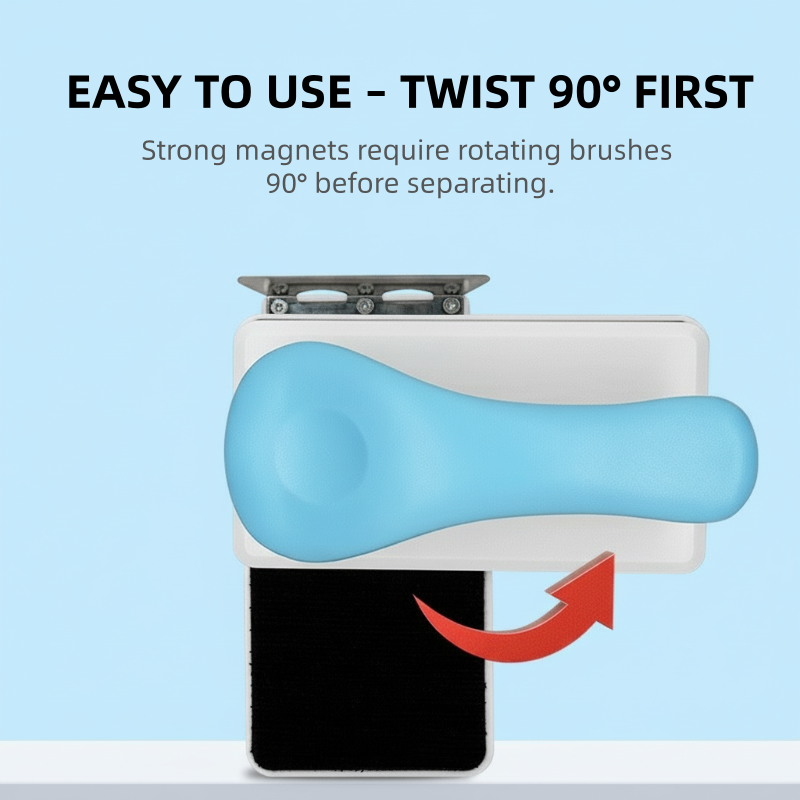 🐠 50% de réduction 🎉 Nettoyeur Magnétique pour Aquarium – Puissant, Sans Rayure & Facile à Utiliser 📦