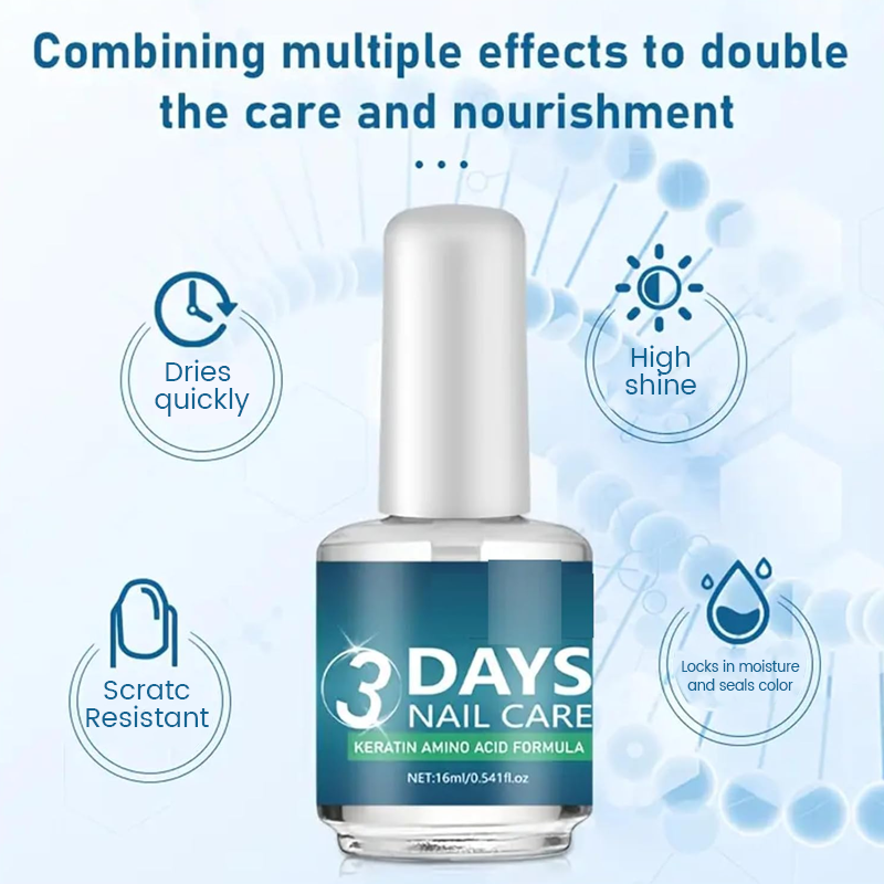 📢📢56 % de réduction !!! 🎅 Huile à Ongles Nourrissante à Séchage Rapide et Haute Brillance