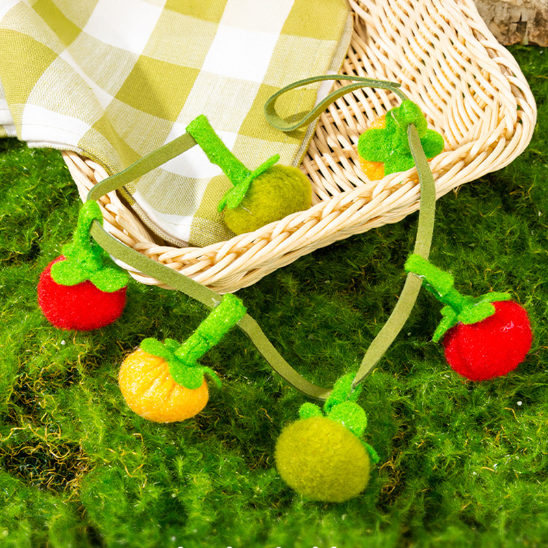 ✨ 62% de réduction ! 🐱 Plus de nuits tranquilles ! Ficelle de jeu en forme de fruit pour fatiguer votre chat naturellement