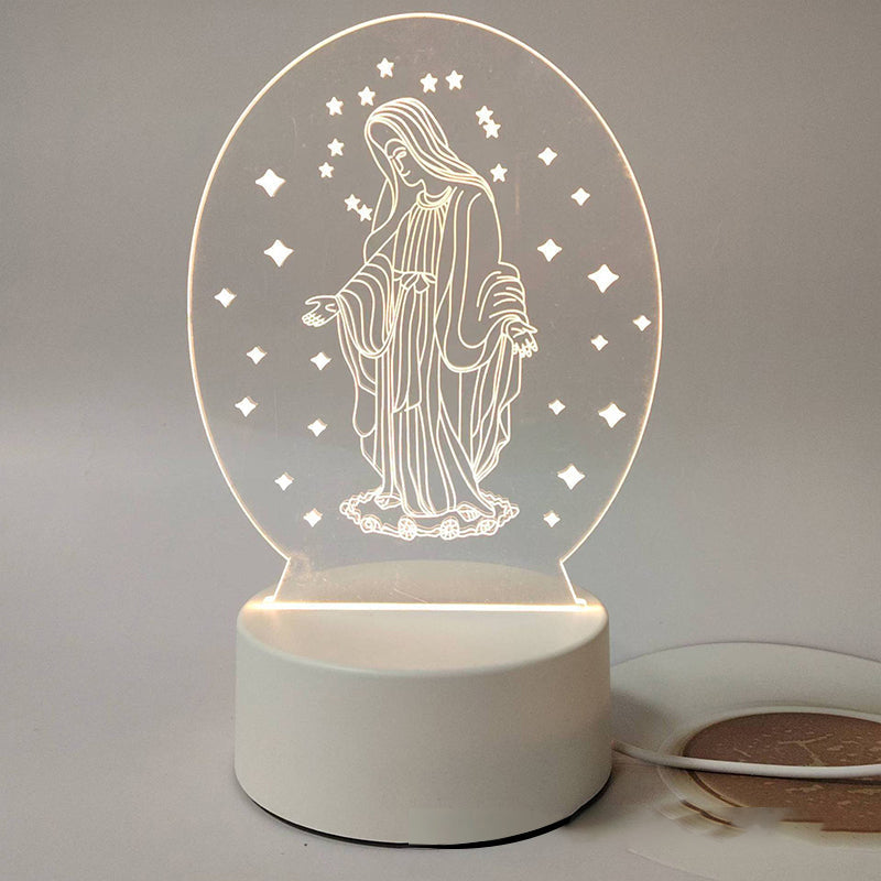 🔥Lampe de prière vierge