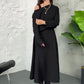 🔥Nouveautés🔥Ensemble 2 pièces tricoté pour femme avec robe mi-longue et haut court