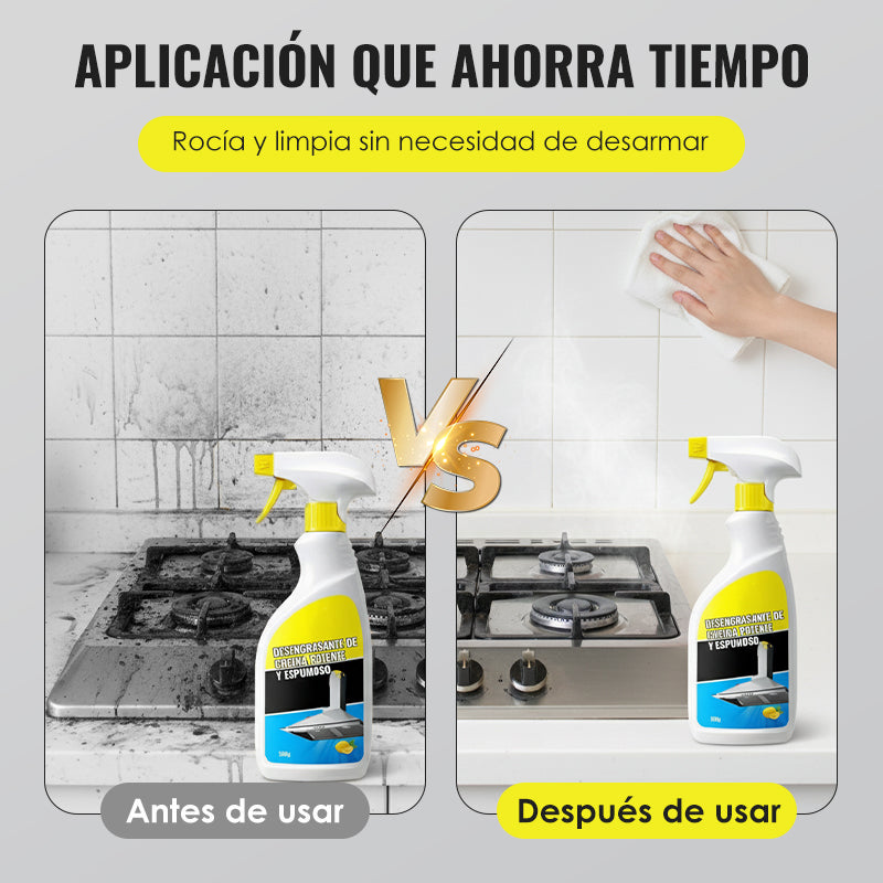⏰Prévente de Noël 50 % de réduction🔥Dégraissant de cuisine puissant et moussant
