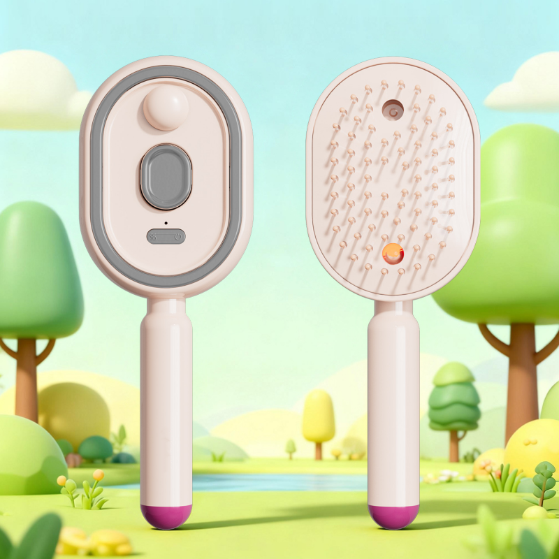 💝 50 % DE RÉDUCTION EN CE MOMENT ! 💐 Brosse à cheveux électrique avec fonction brumisation et massage – Massage apaisant du cuir chevelu, brumisation fine et conception pour un soin des cheveux en douceur ✨