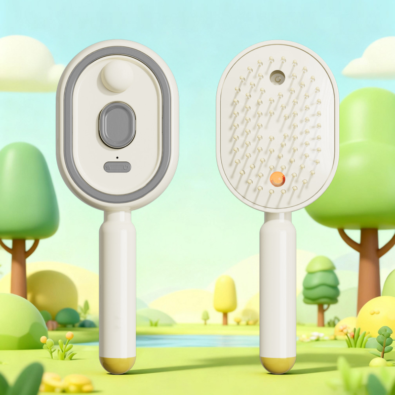 💝 50 % DE RÉDUCTION EN CE MOMENT ! 💐 Brosse à cheveux électrique avec fonction brumisation et massage – Massage apaisant du cuir chevelu, brumisation fine et conception pour un soin des cheveux en douceur ✨