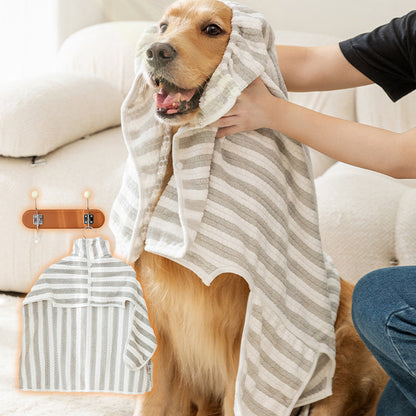 🔥Soldes du Nouvel An 50 % de réduction🐕Peignoir pour chien doux, absorbant et à séchage rapide