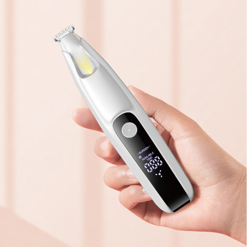 Tondeuse de précision pour pattes d'animaux avec kit d'éclairage LED