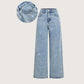 📢📢60 % de réduction !!!⏰Jeans élégants pour femmes, ornés de strass