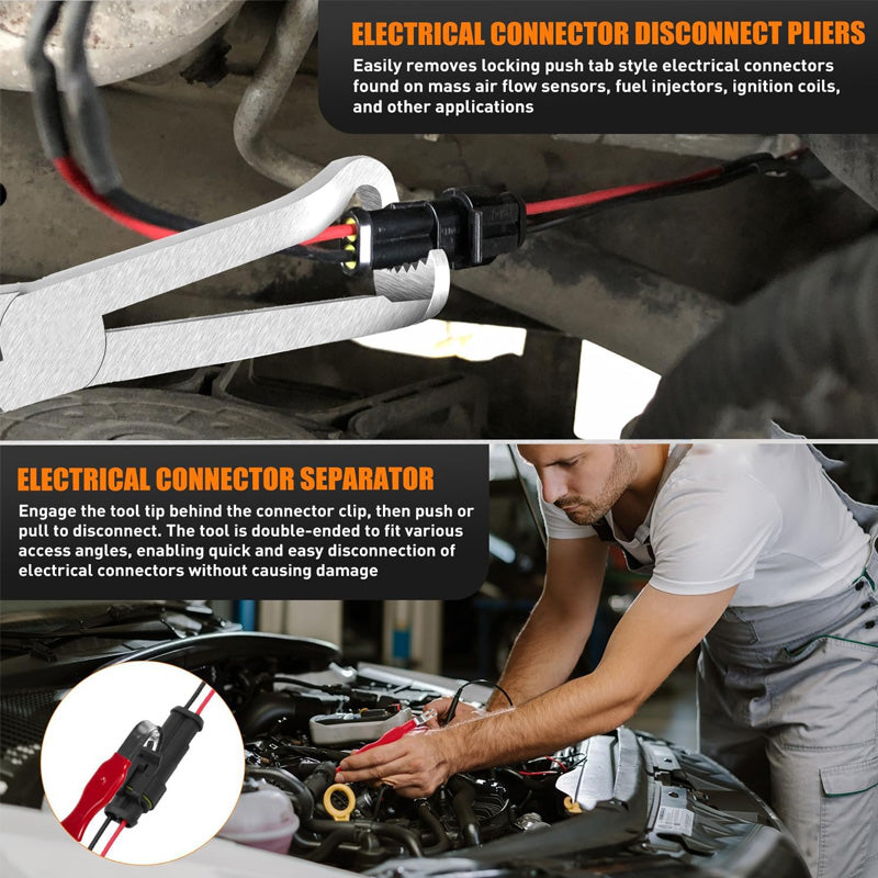 ⚙️ 50% DE RÉDUCTION ! 🚗 Pince de déconnexion électrique multifonction – Facile à utiliser, Compacte & Idéale pour travaux automobiles 🔋