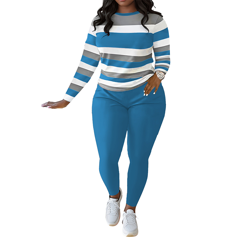 ⏳Spécial à durée limitée⏰Ensemble 2 pièces décontracté pour femme👚👖